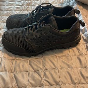Reebok Steel (Composite) Toe lightweight memory foam tennis shoes | safety work